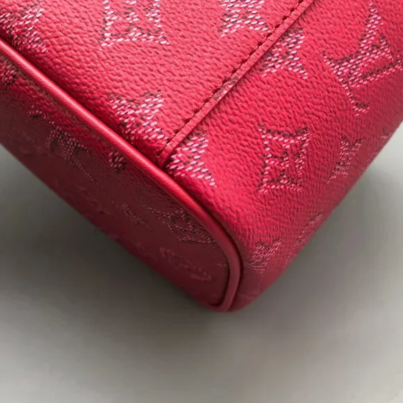 Louis Vuitton Nice Mini Monogram Empreinte Pink Vanity Case Bag - Picture 10 of 15